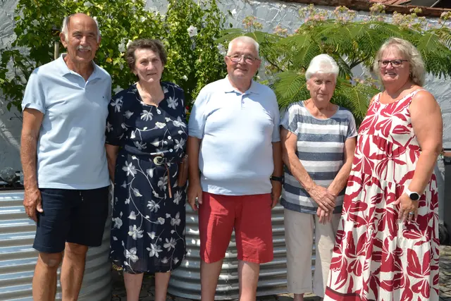 Franz Ehmoser, Maria Strasser, Siegfried Schuster, Johanna Bauer und Sabina Schuster | Foto: zVg