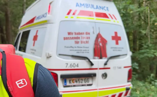 Die Frau erlitt Verletzungen am Handgelenk sowie mehrere Abschürfungen. | Foto: Bergrettung Bad Eisenkappel