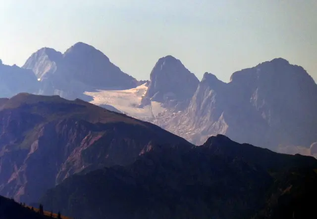 Der Dachstein mit dem weinenden Gletscher