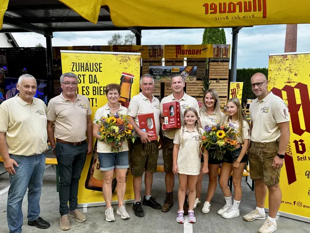Der Hof der Familie Grantner wird in 3. Generation geführt und war Gastgeber des diesjährigen Braugersten-Fests.