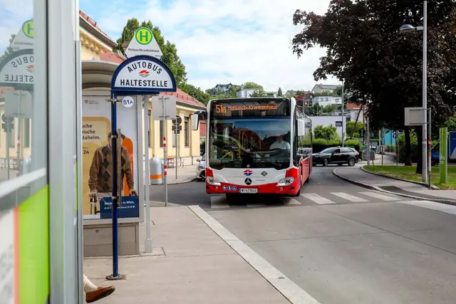 Das Hanusch-Krankenhaus ist jetzt täglich und ganztägig an die Öffis angebunden. Zusätzlich wurden die Intervalle auf der Strecke verdichtet. | Foto: Christian Fürthner/Stadt Wien