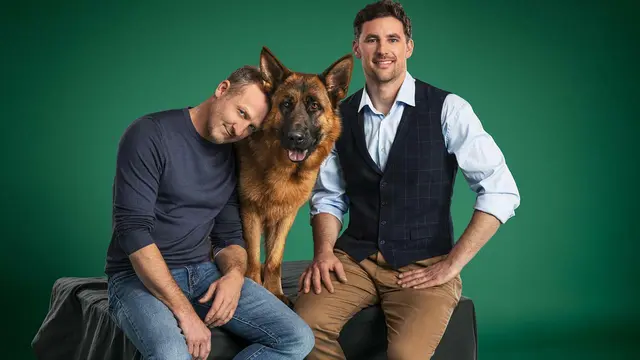 Maximilian Brückner und Ferdinand Seebacher stehen wieder für "Kommissar Rex" vor der Kamera. | Foto: ORF