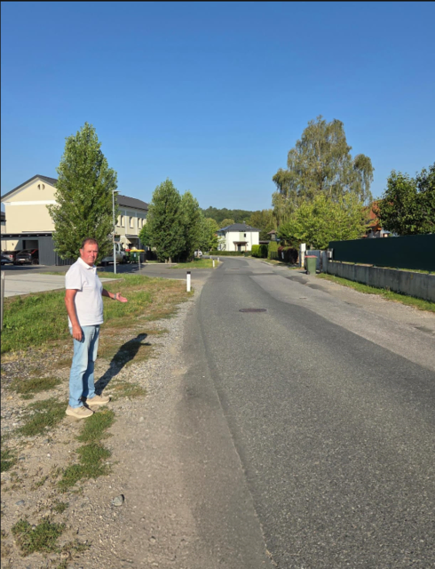 Walter Nowak in der Badstraße