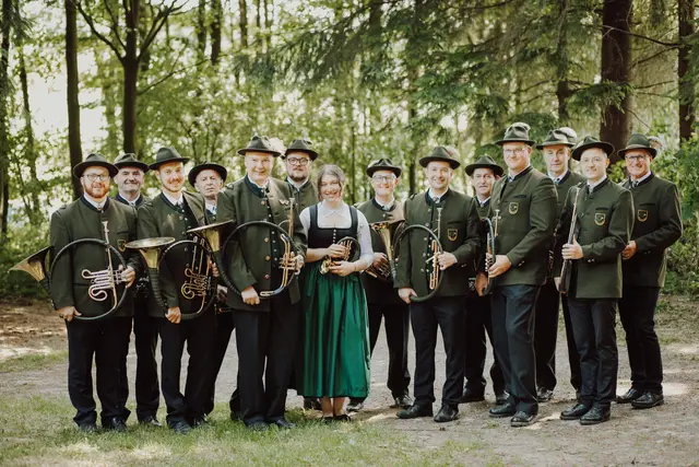 Anlässlich ihres 60-jährigen Bestehens gestalten die Pramtaler Jagdhornbläser einen  festlichen Gottesdienst in der Stadtpfarrkirche St. Georg, der auf 
ServusTV live übertragen wird.
 | Foto: Pramtaler Jagdhornbläser
