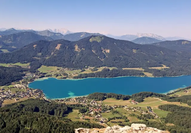 Der Fuschlsee unter mir