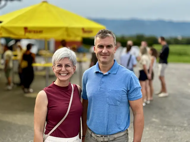 GF Kraft das Murtal Mag. Monika Seidl-Neissl und Sprecher Florian Hampel genossen das Fest.
