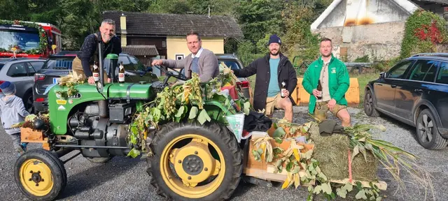 Auch beim Zlaner Erntedankfest ist der SV Stockenboi mit dabei. | Foto: SV Stockenboi
