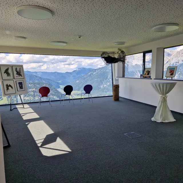 Kunst und Panorama - Blick auf das Pillerseetal und die Steinberge | Foto: D. Bergmann