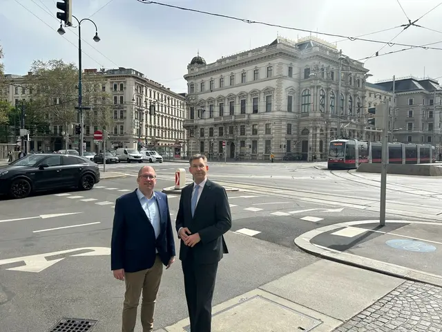 Gregor Raidl (l.) übernahm vor einiger Zeit auch das Amt des ÖVP-Chefs in der Inneren Stadt von Bezirksvorsteher Markus Figl. | Foto: BV1