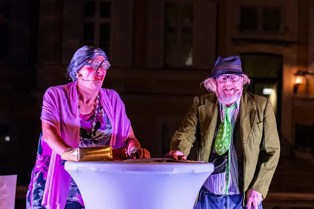 Der Tschentsche und seine Henriette aus Althofen und seit 2 Jahren fixer Bestandteil der Gleichenberger und ein großer und wertvoller Gewinn und Geschenk für alle - wunderbare Situationskomik