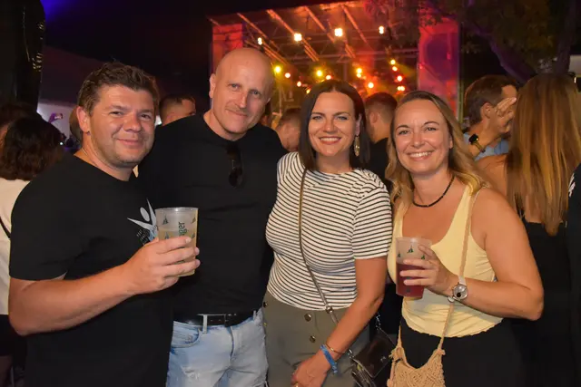 Mittendrin in der Party: Bildeins Bürgermeister Emmerich Zax, Gernot Horvath (pro mente Burgenland), Landtagspräsidentin Astrid Eisenkopf und Olivia Kaiser (Vizebürgermeisterin Großpetersdorf) | Foto: MeinBezirk/Michael Strini