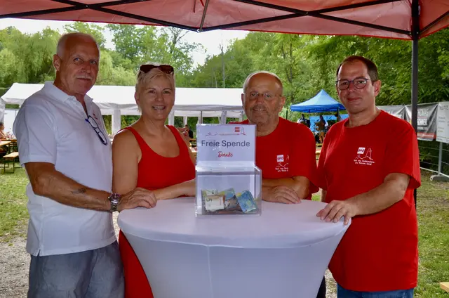 Gemeinderat Karl Wurmbrand, Bürgermeisterin Marion Wedl, Norbert Maleiner und Geschäftsführender Gemeinderat Josef Glatzl (v.l). | Foto: Elisabeth Peinsipp 