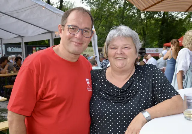 GGR Josef Glatzl mit GGR Andrea Schremser aus Wimpassing  | Foto: Elisabeth Peinsipp 