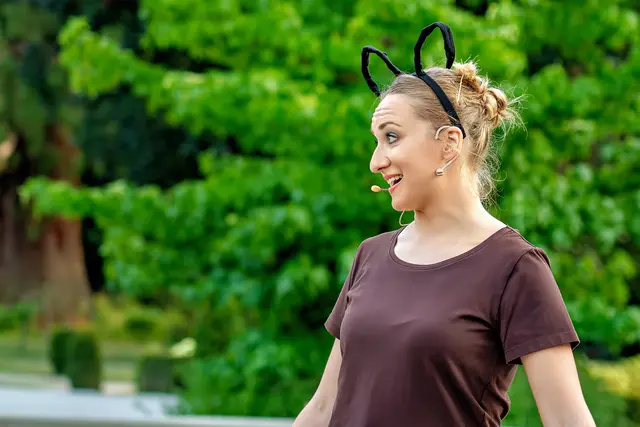 Stefanie Scherr gleich in mehreren Rollen zu sehen, ein wunderbarer Nachwuchs, wofür wir dankbar und stolz sind