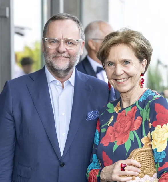 Staatssekretär Josef Schellhorn und Landtagspräsidentin Brigitta Pallauf | Foto: IV Salzburg / Kolarik