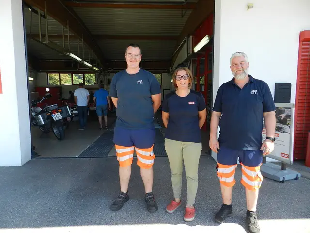 Techniker Hirner Karl, Kunden betreuerin  Nora Czeland, Einsatzleiter Michael Czeland | Foto: Heribert Punz