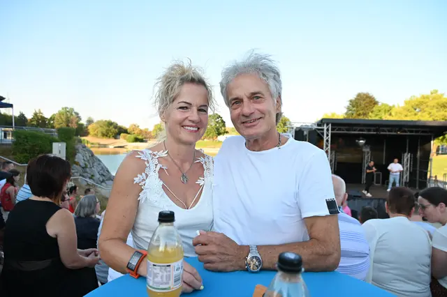 Monika und Manfred sind aus Oberösterreich angereist  | Foto: Gerlinde Siebenhandl