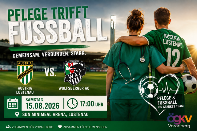 Pflege trifft Fußball ⚽️  | Foto: Ögkv vorarlberg 