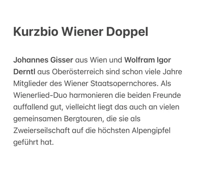 Wiener Doppel | Foto: KUK