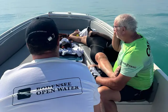 Nach knapp 36 Kilometern darf man sich schon einmal ausruhen | Foto: Müller