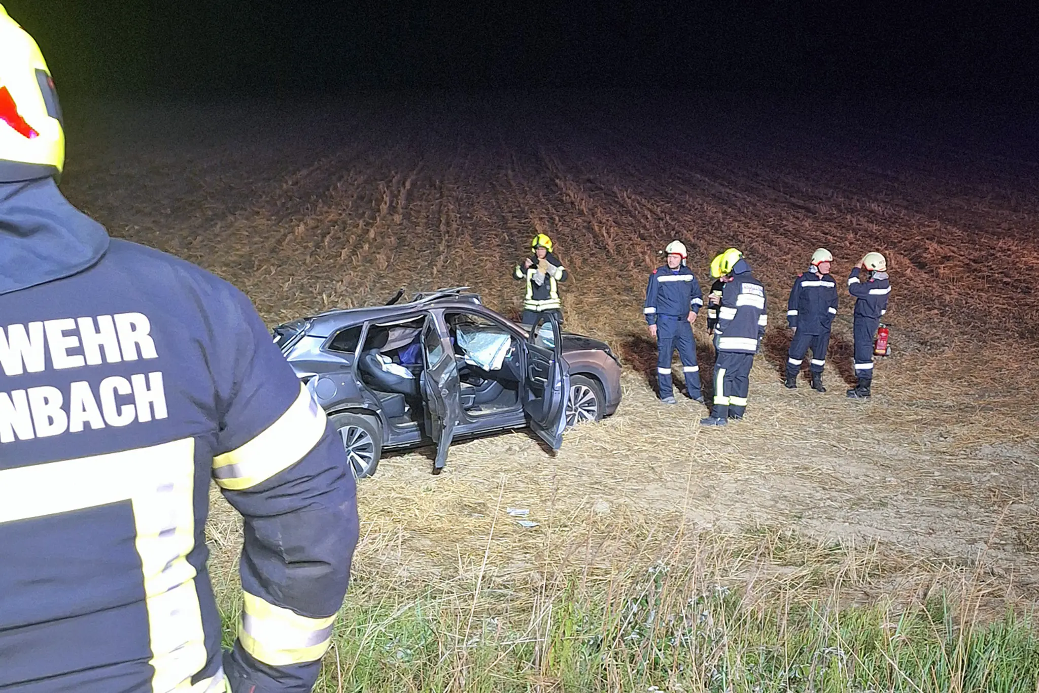 Serious accident in the Waldviertel: Car flew 25 meters through the air - ...