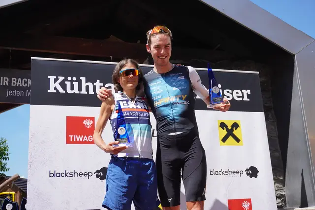Miguel Brugger und Julia Jedelhauser sicherten sich den Tagessieg. | Foto: AMG