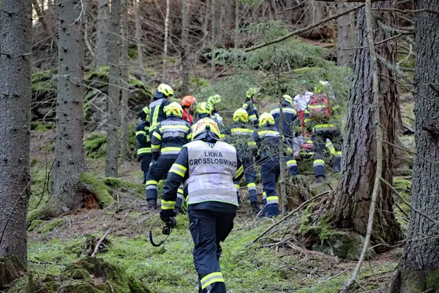 42 Helfer der Feuerwehren waren im Einsatz.