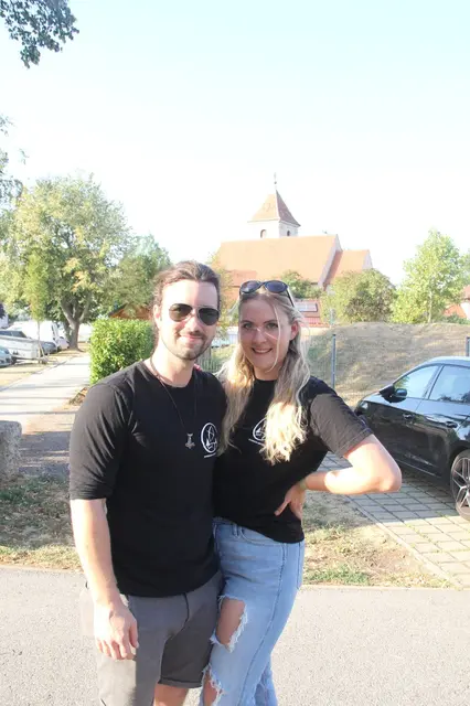 Martin Maser und Katharina Mayer vom Bogensportverein Katzelsdorf. | Foto: Zezula, treilaf