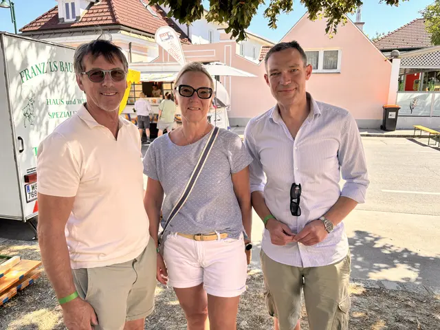 Franz und Gerti Hatvan und Philipp Gruber. | Foto: Zezula, treilaf