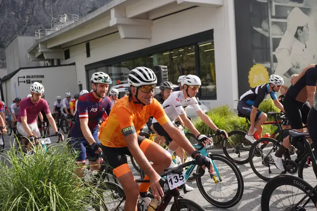 Bereits kurz nach dem Start in Kematen warteten 1.400 Höhenmeter und anspruchsvolle Anstiege durch das Sellraintal auf die Teilnehmerinnen und Teilnehmer. | Foto: AMG