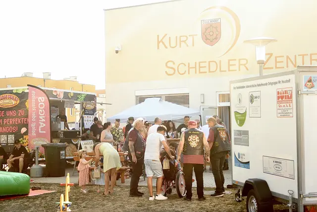 Das Kurt-Schedler-Zentrum wurde am Samstag zum Veranstaltungsort des Benefiz-Sommerfests  | Foto: Rebecca Cermak