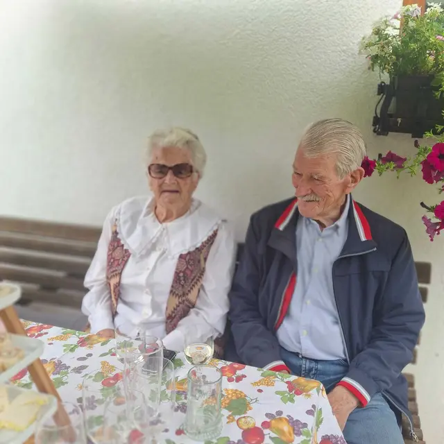 Bruder Hans kam aus Deutschland angereist