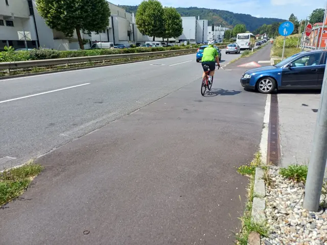 Bei der Turmöltankstelle in Puchenau kam es schon mehrmals zu Unfällen mit Radfahrern. | Foto: Gaisbauer