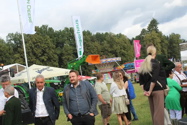Bei der Strudengauer Messe 2025 | Foto: MeinBezirk Perg