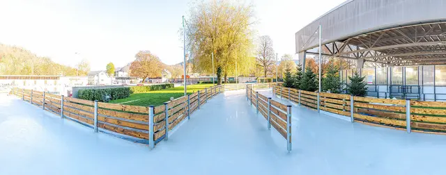 Der "Eiszauber" bietet Eislaufen unter freiem Himmel | Foto: Stadt Salzburg/Alexander Killer 