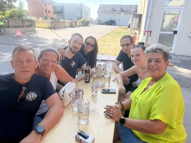 Gute Stimmung am Sommerfest in Zwölfaxing. | Foto: VP Zwölfaxing