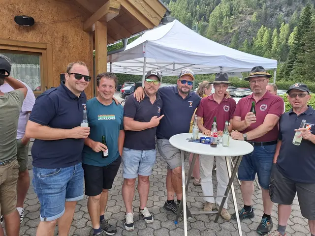 Insgesamt sieben Mannschaften stellten sich dem sportlichen Wettkampf in Mallnitz.  | Foto: Gemeinde Mallnitz