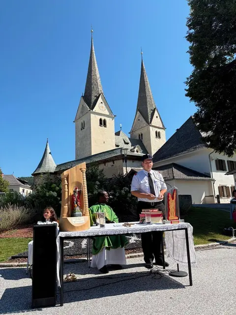 Ein festlicher Auftakt für den Tag | Foto: Privat