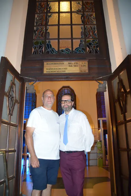 Harald Gölles und Gerald Fleischhacker.  | Foto: Roland Weber