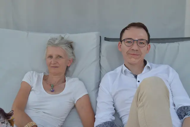 Ingrid Radakovics und Matthias Gröll.  | Foto: Roland Weber