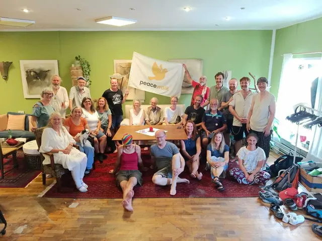 Der "Peacewalk 2026" machte halt in Neulengbach. | Foto: Malecik