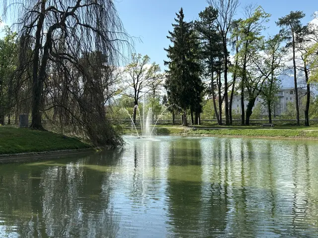Die Eisarena befindet sich direkt im Volksgarten | Foto: Symbolfoto: Lisa Gold