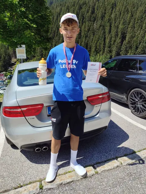 Christoph Müller kürte sich in seiner Altersklasse im Rahmen des Hightrail Festival 2026 zum Vizestaatsmeister im Trail Classic. | Foto: Richard Nudl, PSV Leoben