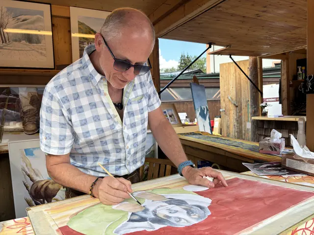 Herwig Strobel, Künstler aus Zell am See. | Foto: Voithofer