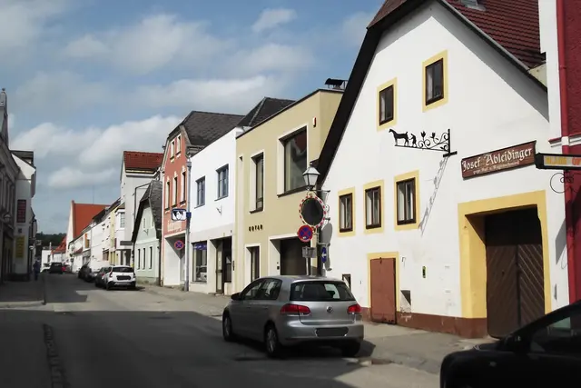 Foto aus dem Jahr 2025: So sah die Hamerlingstraße Richtung Neuer Markt 2025 aus. | Foto: B. Hofmann