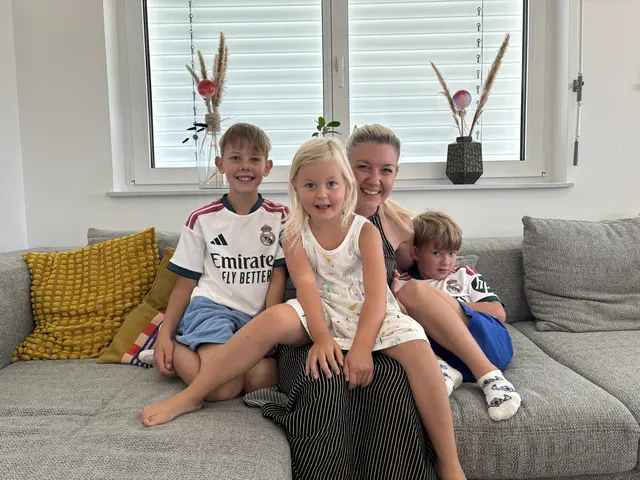 Für ihre drei Kinder könnte sich Nicole kein besseres Leben als in Zlan vorstellen. | Foto: MeinBezirk.at/Michaela Erlacher
