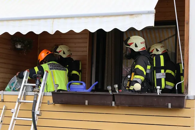 35 Helfer waren im Einsatz.