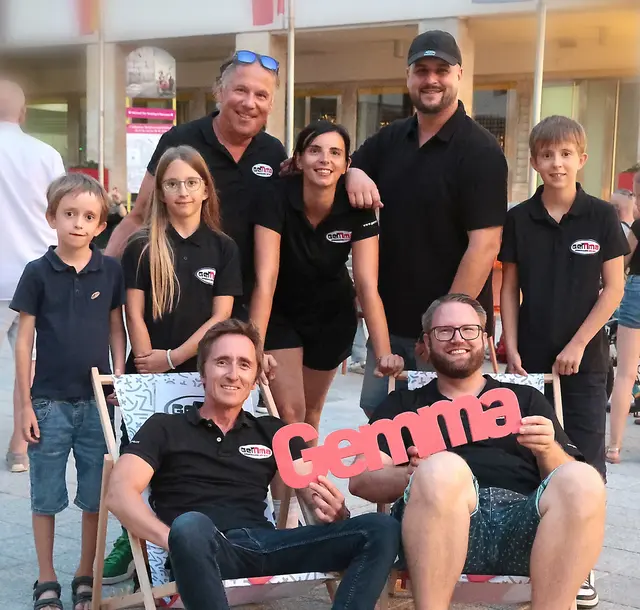 Das GEMMA-Team freute sich über die geniale Atmosphäre in der Altstadt