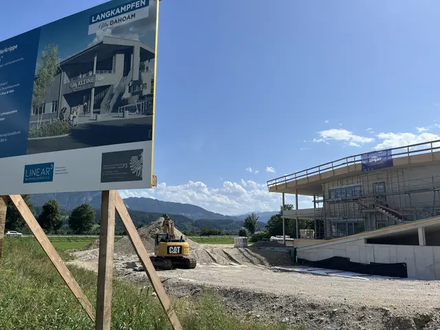 Derzeit liegt man beim Bau sowohl im Zeit- als auch im Kostenrahmen.  | Foto: Barbara Fluckinger