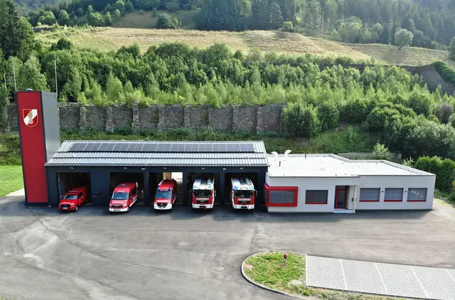 Das neue Rüsthaus der Freiwilligen Feuerwehr Vordernberg steht am Florianiplatz 1. | Foto: FF Vordernberg